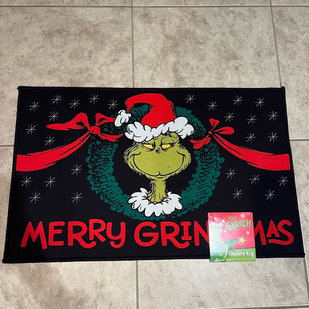 New Grinch rug